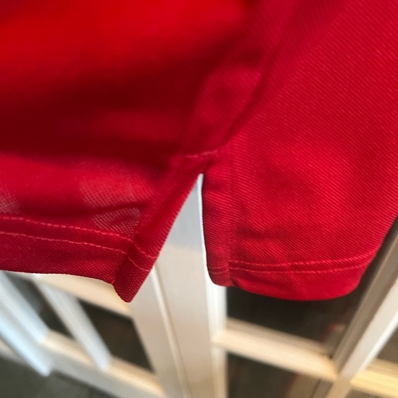 NWT- 🇺🇸 Dickies Red Men’s Collared Polo Pull Over Size 5X - Picture 8 of 8